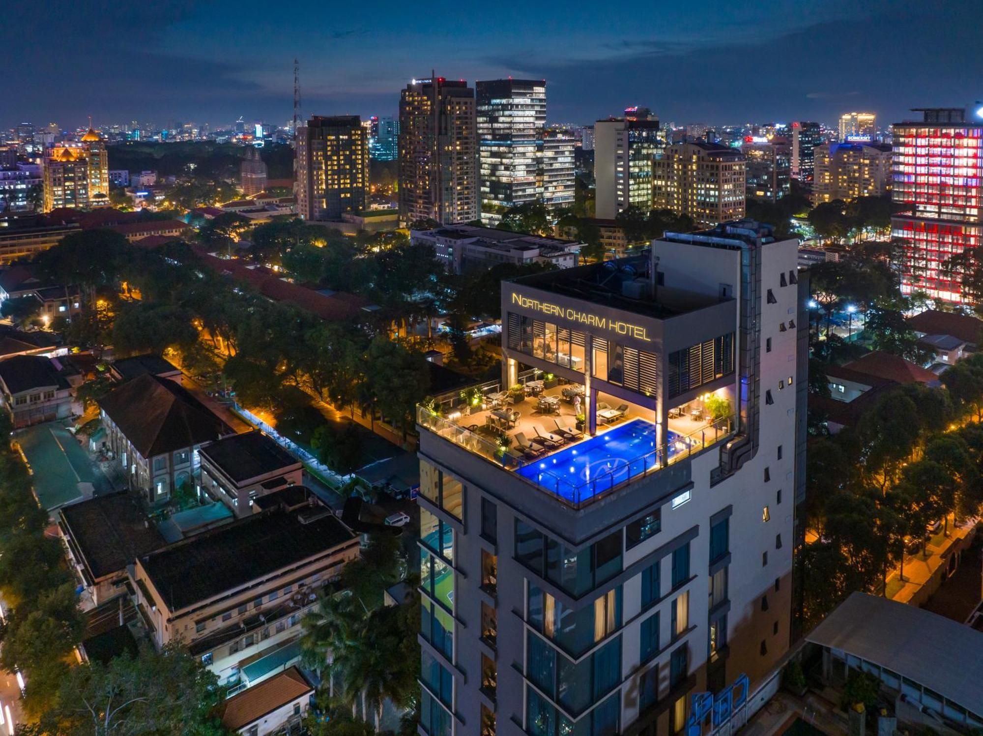 Northern Charm Hotel Ho-Chi-Minh-Stadt Exterior foto